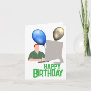 Carte Anniversaire de l'ingénieur logiciel