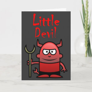 Carte Anniversaire de Little Devil