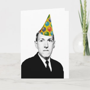 Carte Anniversaire de Lovecraft