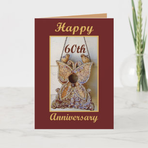 Carte Anniversaire de maman et de papa soixantième avec