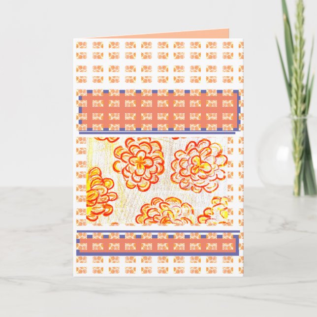 Carte Anniversaire de Marigolds (Devant)