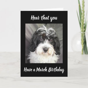 CARTE ***ANNIVERSAIRE DE MARS** SOUHAITE À UNE PERSONNE 