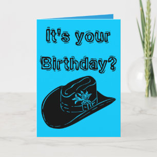 Carte Anniversaire de nouveau Hillbilly