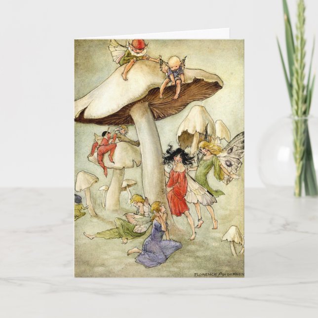 Carte Anniversaire de 'On Mushroom Hill' (Devant)