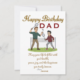 Carte Anniversaire de Papa