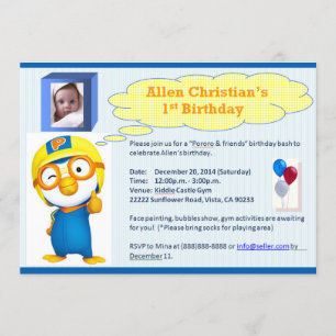 Carte Anniversaire de Pororo