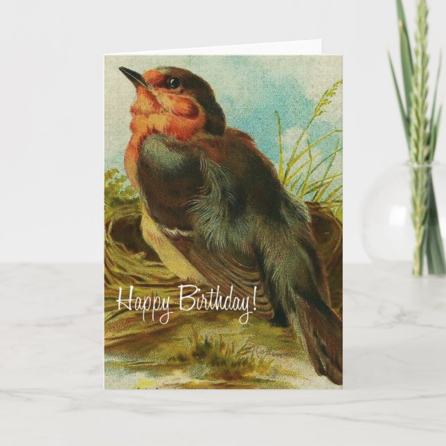 Carte Anniversaire de Robin (Devant)