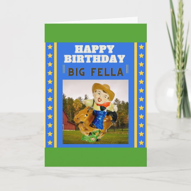 Carte Anniversaire de Rootin' Tootin' ! (Devant)