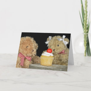 Carte Anniversaire de Teddy Bear