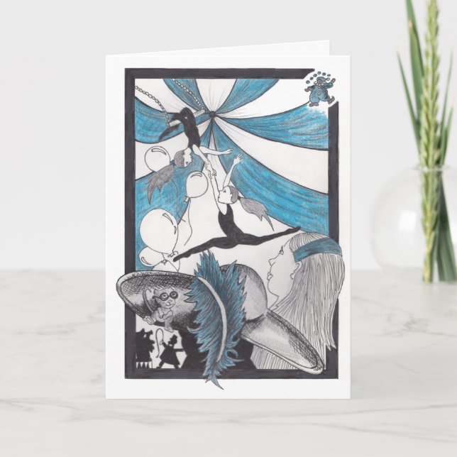 Carte Anniversaire de Trapeze (Devant)