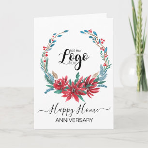 Carte Anniversaire de votre nouvel agent immobilier de v