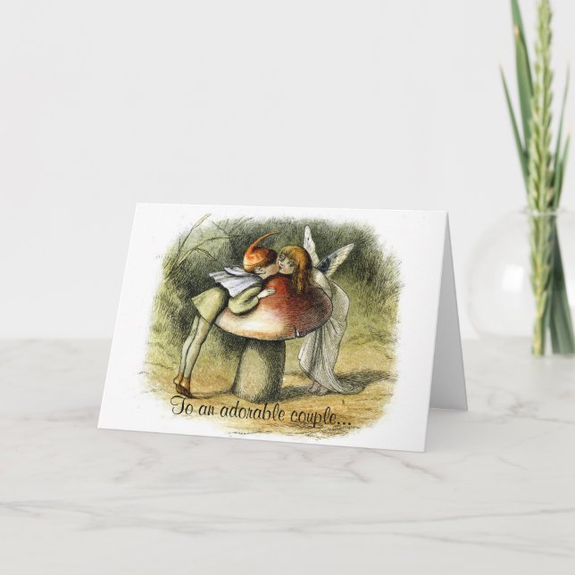 Carte Anniversaire Des Elfes Et Des Fées (Devant)