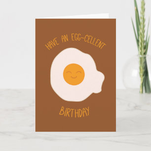 Carte Anniversaire des oeufs