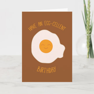 Carte Anniversaire des oeufs