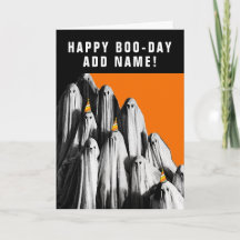 anniversaire d'Halloween personnalisé