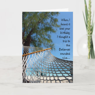 Carte Anniversaire drôle!