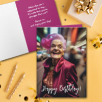 Anniversaire drôle
