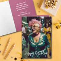 Anniversaire drôle