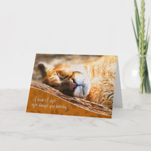 Carte Anniversaire Drôle Cougar Peinture