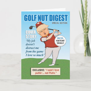 Cartes D Humour Golf D Anniversaire Zazzle Ch