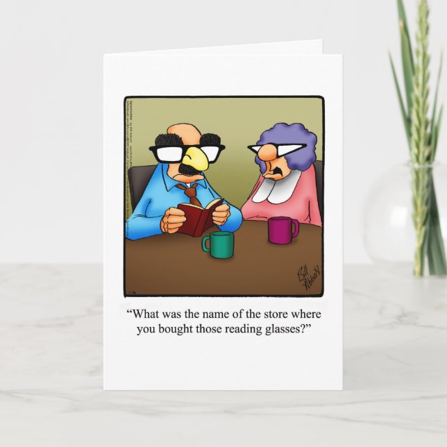 Carte Anniversaire Drôle Pour Eux (Devant)