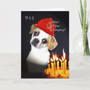 Carte Anniversaire drôle pour vieux ami Carlin Mix Chig
