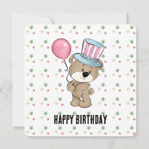 Carte Anniversaire du Carnaval