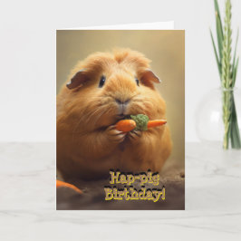Carte Anniversaire du cochon de lait !