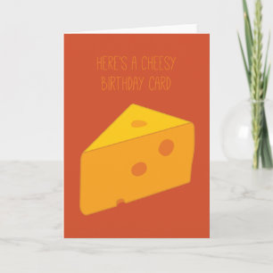 Carte Anniversaire du fromage