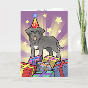 Carte Anniversaire du Mastiff napolitain