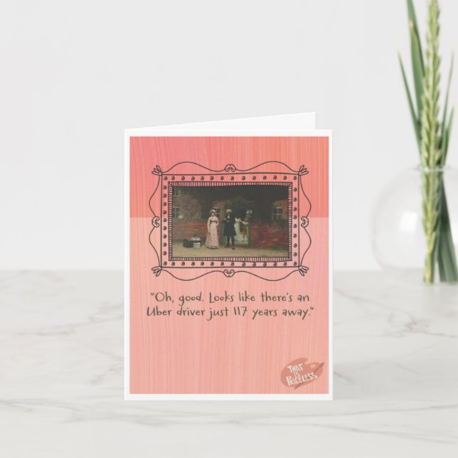 CARTE ANNIVERSAIRE DU PILOTE UBER (Devant)