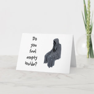 Carte ANNIVERSAIRE éffrayant VOUS SOUHAITE !