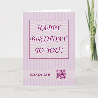 Carte Anniversaire Emma de la salutation Card.Happy !