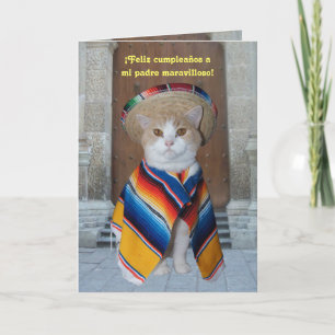 Carte Anniversaire espagnol pour le papa