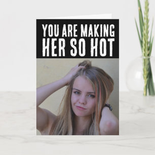 CARTE ANNIVERSAIRE FEMME CHAUDE "PRENDRE L'ÂGE" TEASING 
