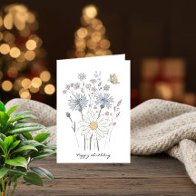 Anniversaire Fleurs Sauvages