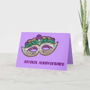 Carte Anniversaire français