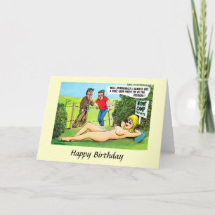 Carte Anniversaire - Golf - Dans Le Rough