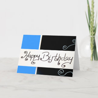 Carte anniversaire heureux