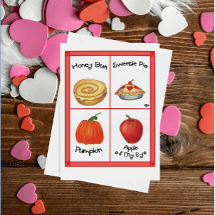 Carte Anniversaire Honey Bun