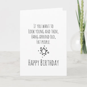 Carte Anniversaire humoristique