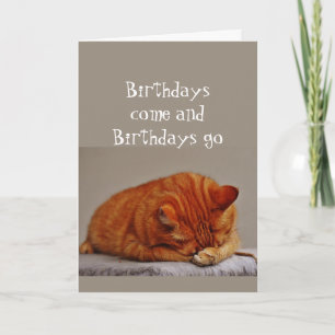 Carte Anniversaire Humour 100e Au-dessus de la colline C