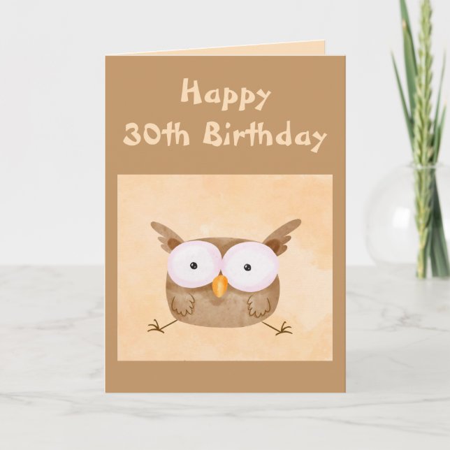 Carte Anniversaire Humour plus sage des choses stupides  (Devant)