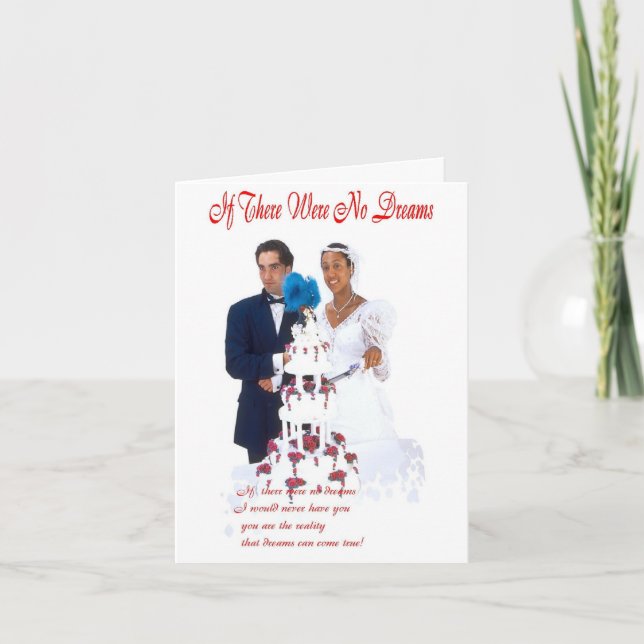 Carte Anniversaire/ Interracial (Devant)