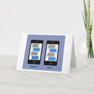 carte anniversaire iPhone