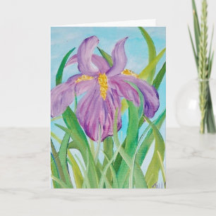 Carte Anniversaire Iris