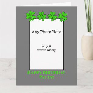 Carte Anniversaire irlandais de Snarky