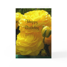 Anniversaire jaune