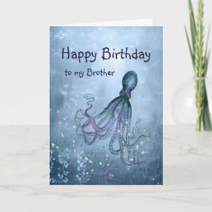 Carte Anniversaire Le Frère Octopus Pourrait Vous Embras