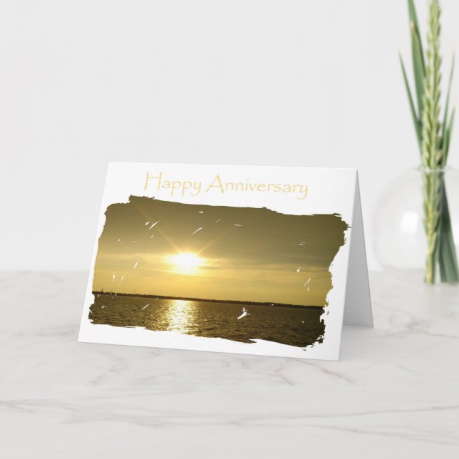 Carte Anniversaire lumineux pour le mari (Devant)